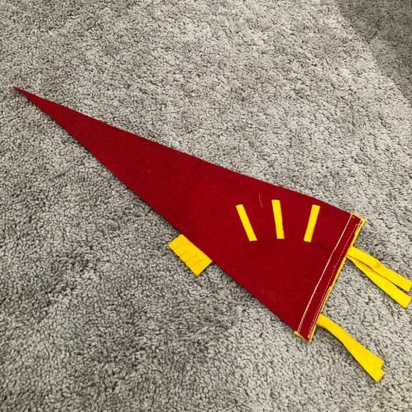 1950 Antique Washington DC Pennant Flag 17" - Picture 5 of 8